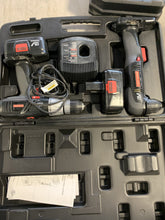Load image into Gallery viewer, 4 pcs Craftsman Cordless Drill + Right Angle Drill - Kenner Habitat for Humanity ReStore
