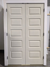 Load image into Gallery viewer, 48 x 80 Double Interior Doors Pre-Hung - Kenner Habitat for Humanity ReStore
