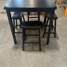 Load image into Gallery viewer, 5pc Atmore Saddle Counter Height Dining Sets - Black - Buylateral - Kenner Habitat for Humanity ReStore
