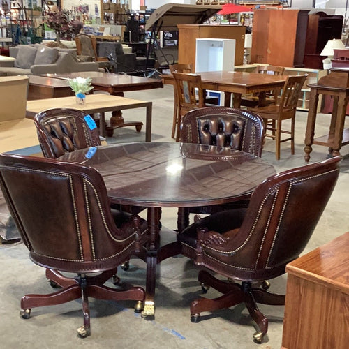 5pcs. Boss Office Table and Chair Set - Kenner Habitat for Humanity ReStore