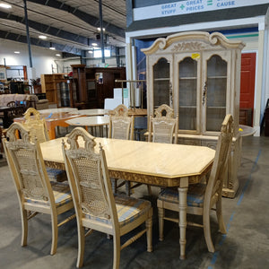 7pcs. Dining Set with China Cabinet - Kenner Habitat for Humanity ReStore