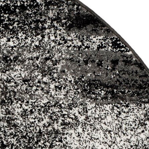 Gicelle Abstract Silver/Black Area Rug