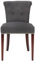 Arion 21''h Linen Ring Chair - Nickel Nail Heads (set Of 2) - Kenner Habitat for Humanity ReStore