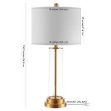 Load image into Gallery viewer, CASSIAN GLASS TABLE LAMP Design: TBL4253A - Kenner Habitat for Humanity ReStore
