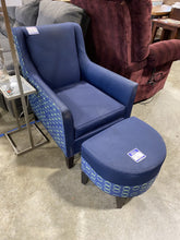 Load image into Gallery viewer, Chair and ottoman set - Kenner Habitat for Humanity ReStore
