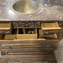 Load image into Gallery viewer, Chocolate Marble Vanity - Kenner Habitat for Humanity ReStore
