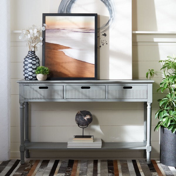 Landers 3 Drawer Console