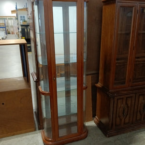 Curio Cabinet with glass shelves - Kenner Habitat for Humanity ReStore
