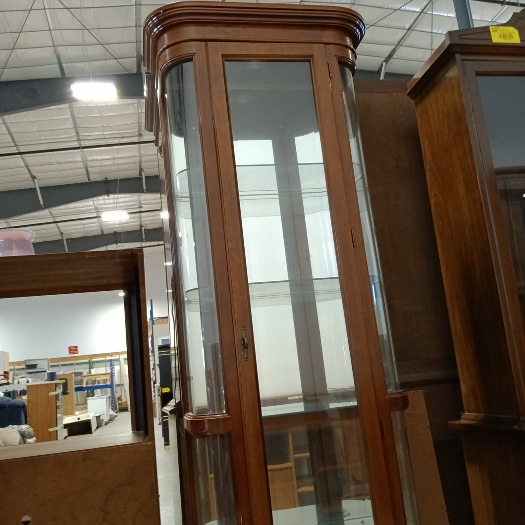 Curio Cabinet with glass shelves - Kenner Habitat for Humanity ReStore