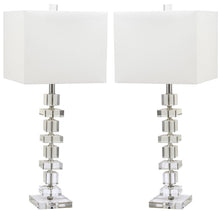 Load image into Gallery viewer, DECO 28.5-INCH H CRYSTAL TABLE LAMP - set of two - Kenner Habitat for Humanity ReStore
