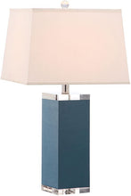 Load image into Gallery viewer, DECO LEATHER TABLE LAMP - Kenner Habitat for Humanity ReStore
