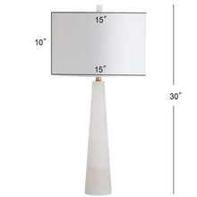 Load image into Gallery viewer, DELILAH ALABASTER TABLE LAMP - Kenner Habitat for Humanity ReStore
