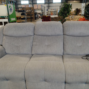 Dual Powered Recliner Sofa - Kenner Habitat for Humanity ReStore