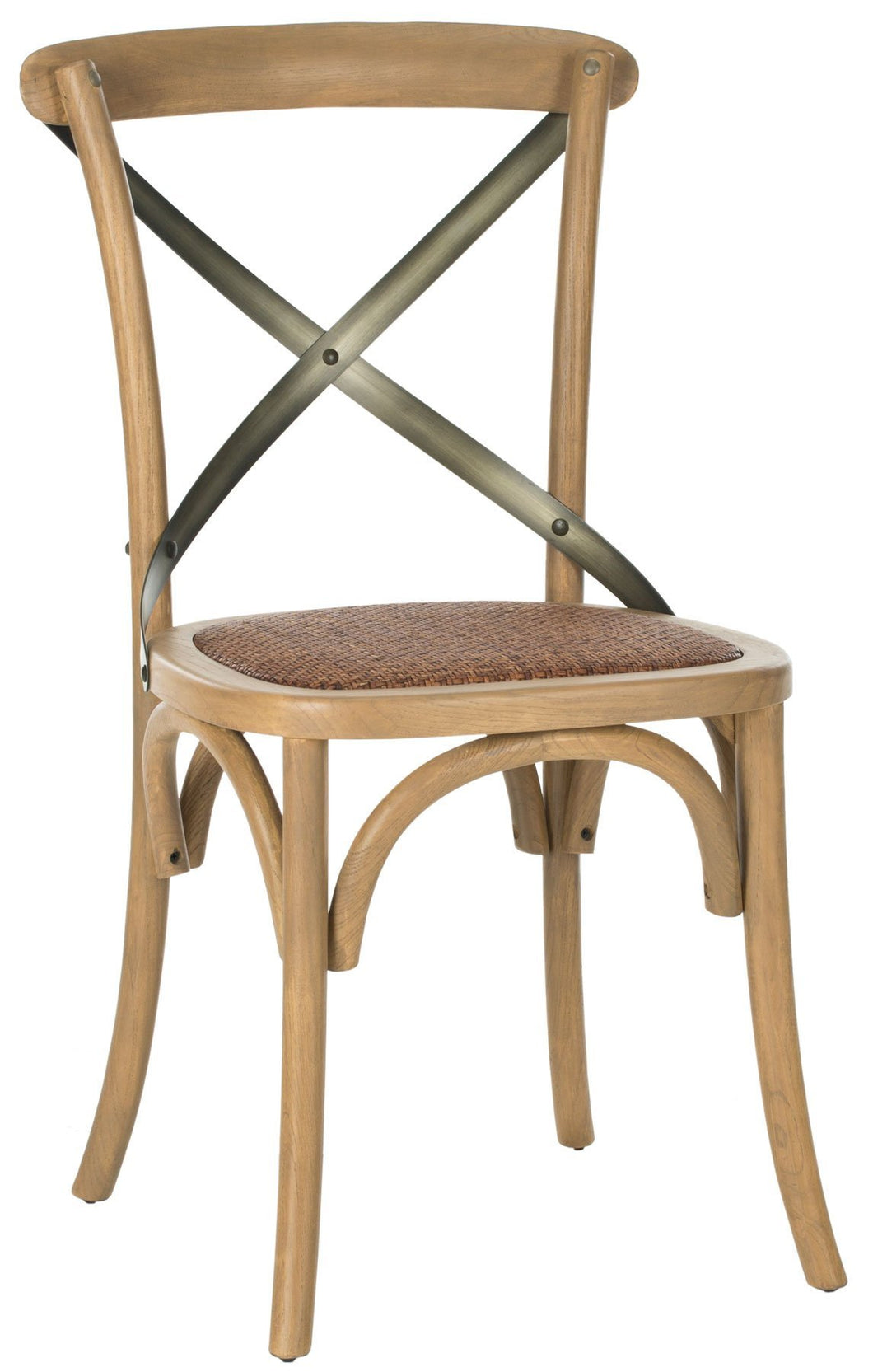 Eleanor 18''h X Back Farmhouse Side Chair - Kenner Habitat for Humanity ReStore