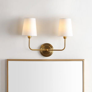 EZRA TWO LIGHT WALL SCONCE - Kenner Habitat for Humanity ReStore