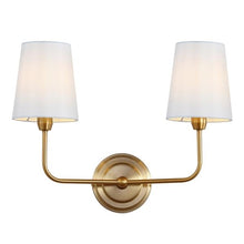 Load image into Gallery viewer, EZRA TWO LIGHT WALL SCONCE - Kenner Habitat for Humanity ReStore
