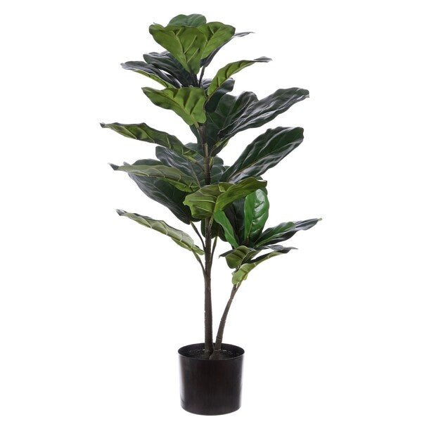 Faux Ficus Lyrata Potted Tree - Kenner Habitat for Humanity ReStore