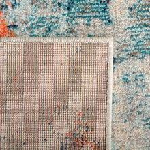 Load image into Gallery viewer, Felty Abstract Cream/Orange/Blue Rug - Kenner Habitat for Humanity ReStore
