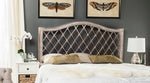 Load image into Gallery viewer, Gabrielle Antique Grey Wicker Headboard - Kenner Habitat for Humanity ReStore
