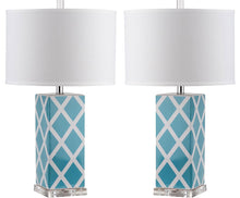 Load image into Gallery viewer, GARDEN LATTICE TABLE LAMP - Set of 2 - Kenner Habitat for Humanity ReStore
