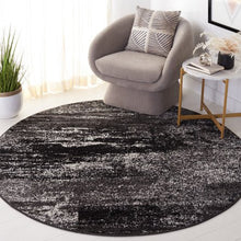 Load image into Gallery viewer, Gicelle Abstract Silver/Black Area Rug - Kenner Habitat for Humanity ReStore
