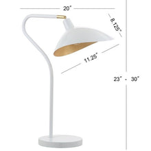 Load image into Gallery viewer, GISELLE 30-INCH H ADJUSTABLE TABLE LAMP - Kenner Habitat for Humanity ReStore
