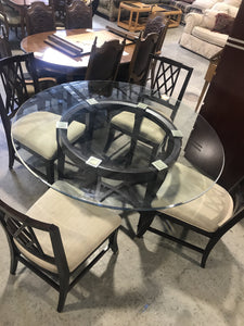 Glass Top Table and Chairs - Kenner Habitat for Humanity ReStore