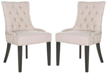 Load image into Gallery viewer, Harlow 19&#39;&#39; H Tufted Ring Chair Set Of 2 - Silver Nail Heads - Kenner Habitat for Humanity ReStore
