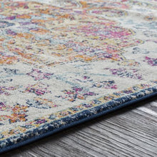 Load image into Gallery viewer, Hillsby Oriental Blue/Orange Area Rug - Kenner Habitat for Humanity ReStore
