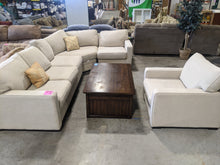 Load image into Gallery viewer, Jano Off- White Sectional Sofa w/Chair - Kenner Habitat for Humanity ReStore
