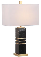 Load image into Gallery viewer, JAXTON MARBLE 27.5-INCH H TABLE LAMP - Kenner Habitat for Humanity ReStore
