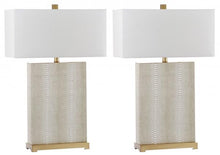 Load image into Gallery viewer, JOYCE 27.75-INCH H TABLE LAMP Design: LIT4402G-SET2 - Kenner Habitat for Humanity ReStore
