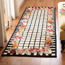 Load image into Gallery viewer, Kinchen Floral Hand-Hooked Wool Ivory Area Rug - Kenner Habitat for Humanity ReStore
