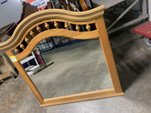Load image into Gallery viewer, Light brown curved mirror - Kenner Habitat for Humanity ReStore
