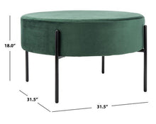 Load image into Gallery viewer, Lisbon Round Cocktail Ottoman - Kenner Habitat for Humanity ReStore

