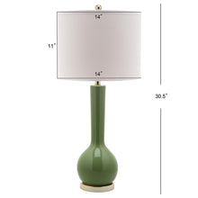 Load image into Gallery viewer, MAE LONG NECK CERAMIC TABLE LAMP (SET OF 2) Design: LIT4091G-SET2
