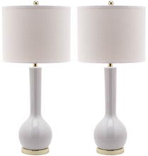 Load image into Gallery viewer, MAE LONG NECK CERAMIC TABLE LAMP (SET OF 2) - Kenner Habitat for Humanity ReStore
