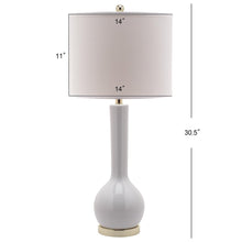 Load image into Gallery viewer, MAE LONG NECK CERAMIC TABLE LAMP (SET OF 2) - Kenner Habitat for Humanity ReStore

