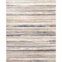 Load image into Gallery viewer, Manitoga Striped Navy/Beige Area Rug - Kenner Habitat for Humanity ReStore
