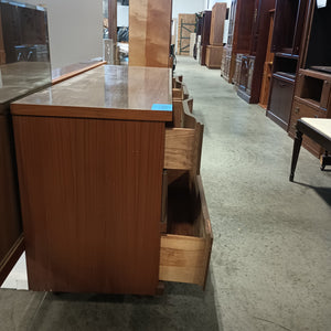 Mid- century Dresser with Mirror - Kenner Habitat for Humanity ReStore