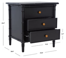 Load image into Gallery viewer, Mina 3 Drawer Nightstand - Kenner Habitat for Humanity ReStore

