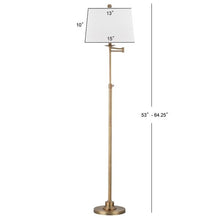 Load image into Gallery viewer, NADIA 64.25-INCH H ADJUSTABLE FLOOR LAMP - Kenner Habitat for Humanity ReStore
