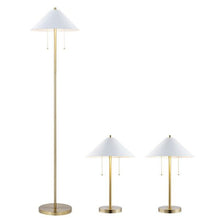 Load image into Gallery viewer, NADIA FLOOR AND TABLE LAMP SET - Kenner Habitat for Humanity ReStore
