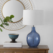 Load image into Gallery viewer, NADINE GLASS TABLE LAMP - Kenner Habitat for Humanity ReStore
