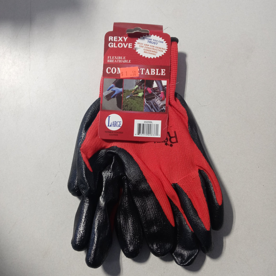 Nitrile Coated Gloves - Kenner Habitat for Humanity ReStore
