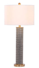 Load image into Gallery viewer, OLLIE 31.5-INCH H FAUX ALLIGATOR TABLE LAMP Set of 2 - Kenner Habitat for Humanity ReStore

