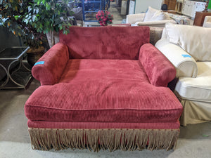 Over-sized Red Chair - Kenner Habitat for Humanity ReStore