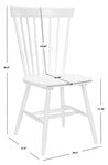 Parker 17" H Spindle Dining Chair ( Set Of 2) - Kenner Habitat for Humanity ReStore