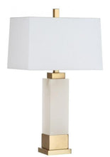 Load image into Gallery viewer, ROZELLA ALABASTER 29.5-INCH H TABLE LAMP TBL4006A - Kenner Habitat for Humanity ReStore
