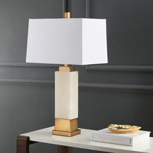 Load image into Gallery viewer, ROZELLA ALABASTER 29.5-INCH H TABLE LAMP TBL4006A - Kenner Habitat for Humanity ReStore
